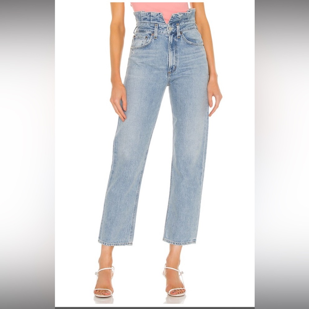 Agolde- Lettuce Waistband, high rise 90s Jean - size 27 NWT